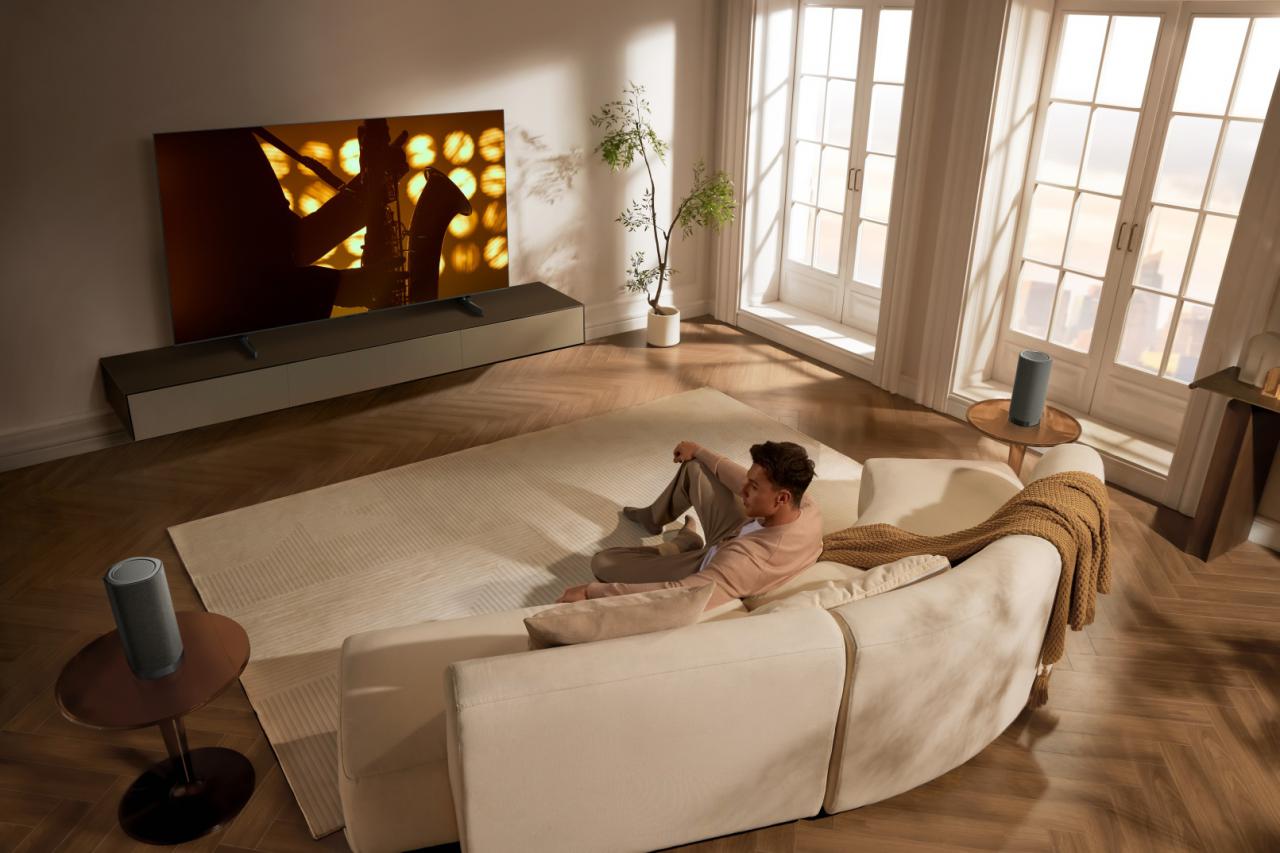 TCL redefine el sonido doméstico con el nuevo Z100, el primer altavoz inalámbrico con Dolby Atmos FlexConnect