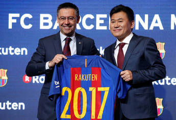 Rakuten se convierte en el nuevo patrocinador del FC Barcelona
