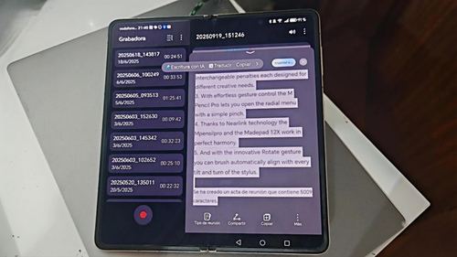 Honor Magic V5 abierto