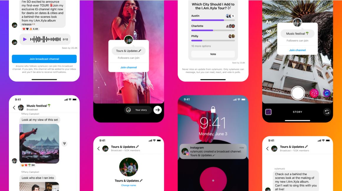 Instagram lanza Canales de Transmisión, una nueva forma de compartir contenido con los seguidores