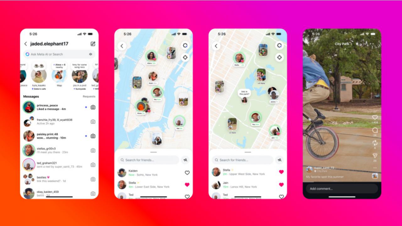 Instagram estrena su mapa y así puedes desactivar la ubicación