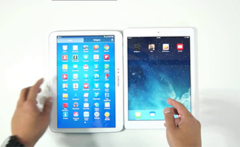 Apple y Samsung venden menos tabletas que hace un año