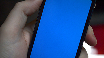 El ´pantallazo azul de la muerte´ llega al iPhone 5S