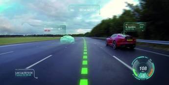 Konica Minolta desarrolla una pantalla 3D de Realidad Aumentada para coches