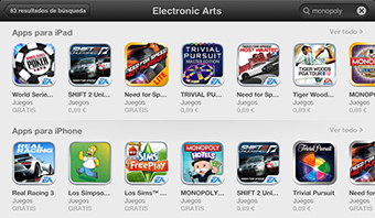 Tetris, Battlefield, Fifa Soccer 13, Monopoly y los Sims bajan de precio en la Apple Store