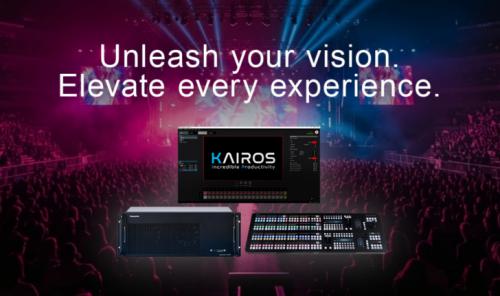 Panasonic amplía el ecosistema Kairos para impulsar la producción en directo basada en IP
