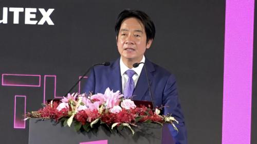 El presidente de Taiwán, Lai Ching-te, durante su intervención en Computex 2026