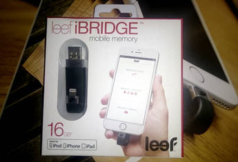 Leef iBridge, una memoria flash para dispositivos de Apple