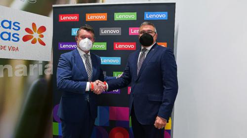 Lenovo renueva y amplía el patrocinio del CB Canarias