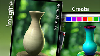 Let´s Create! Una app que permite diseñar piezas en cerámica y producirlas de forma real