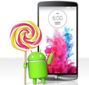 LG G3 comienza actualización a Android Lollipop