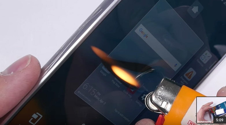 LG G6, a prueba de fuego y rasguños 
 
