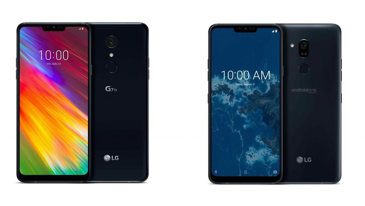 LG lanza dos versiones LG G7 ThinQ: G7 One y G7 Fit