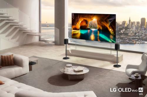 LG presenta el OLED evo W6 en CES 2026 y recupera el concepto Wallpaper con un diseño ultrafino y conectividad inalámbrica