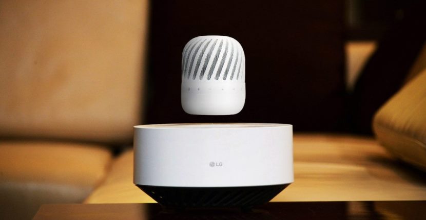 CES 2017: LG presenta un altavoz que levita