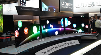 LG pone a la venta el primer televisor curvo de la historia