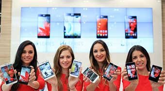 LG ha vendido 12,1 millones de smartphones entre abril y junio