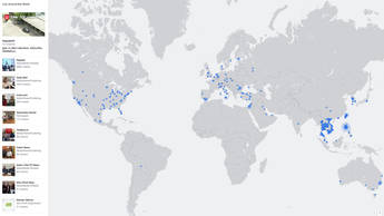 Facebook saca inferfaz de mapa para su aplicación Live Videos