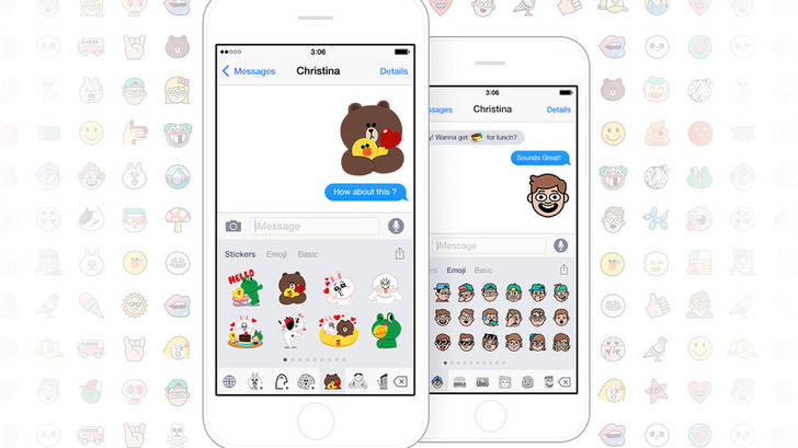 Emoji Line para iPhone