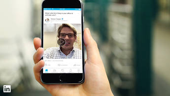 LinkedIn permite a los influencers crear vídeos de 30 segundos