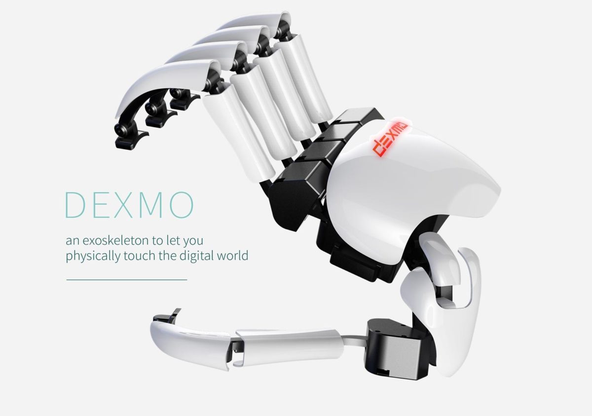 Dexmo, el sentido del tacto en la realidad virtual