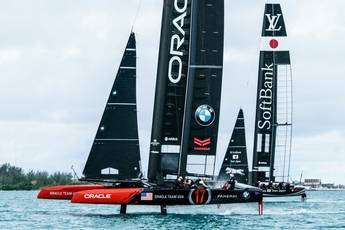 1.000 sensores ayudan al Oracle Team USA a ahorrar tiempo en la regatas de la 35º Copa del América