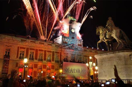 El pavimento inteligente de Puerta del Sol contará el número de asistentes a las campanadas