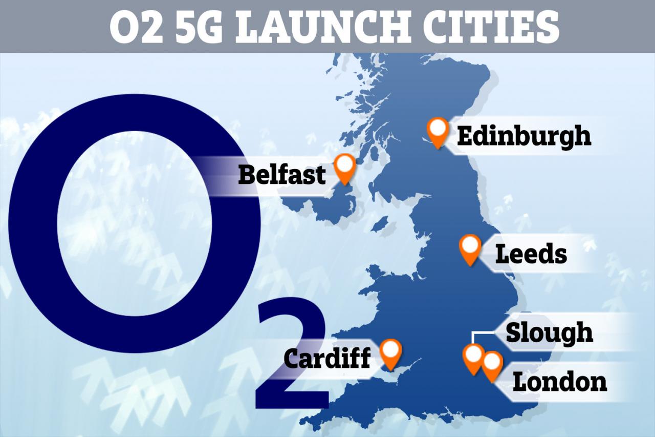 Telefónica ya tiene su red 5G comercial en Reino Unido con O2