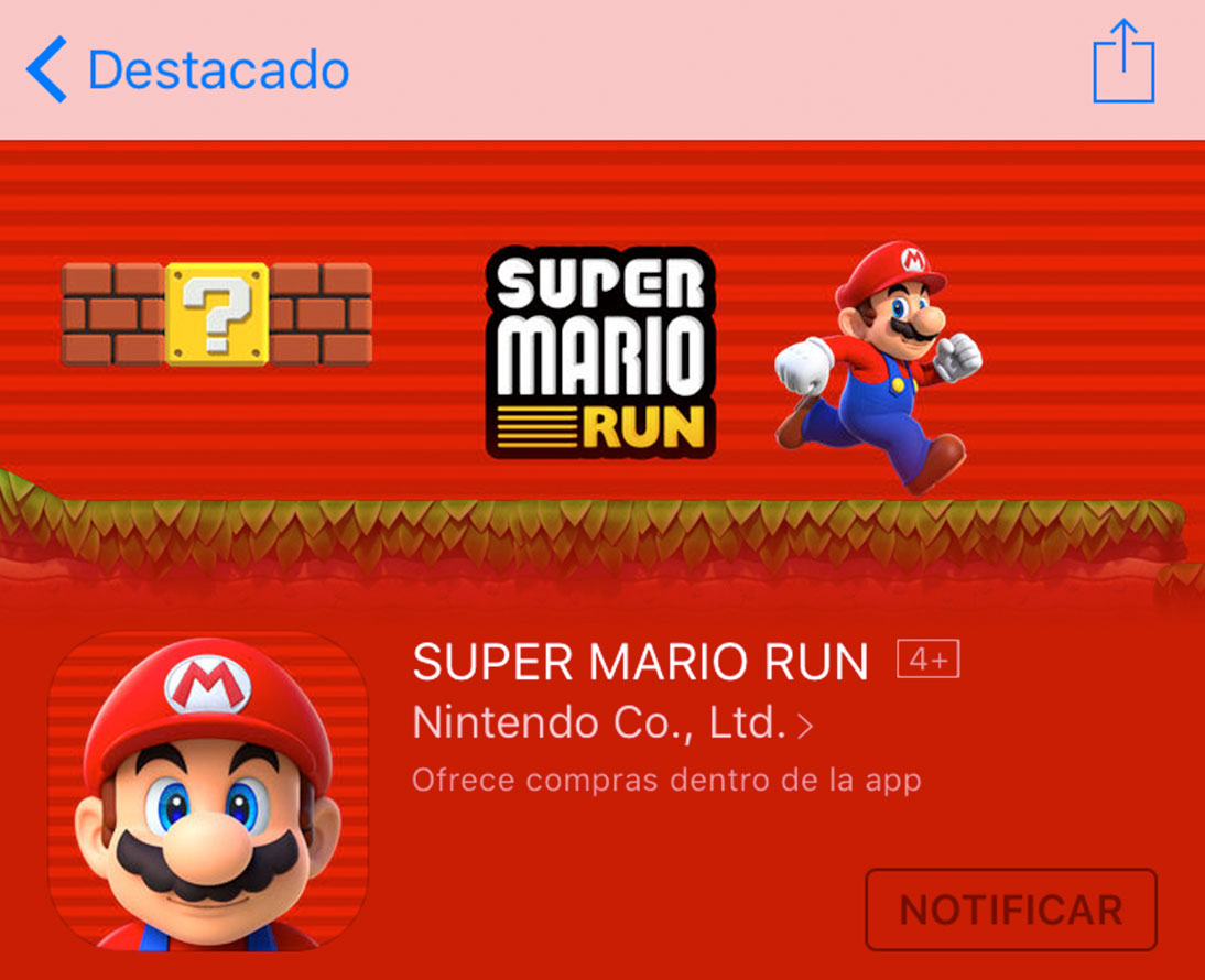 Tubería empeñar dividendo Super Mario Run llega a la App Store | Zonamovilidad.es