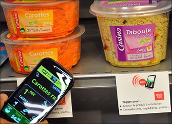 Think & Go propone hacer la compra y obtener descuentos a través de NFC