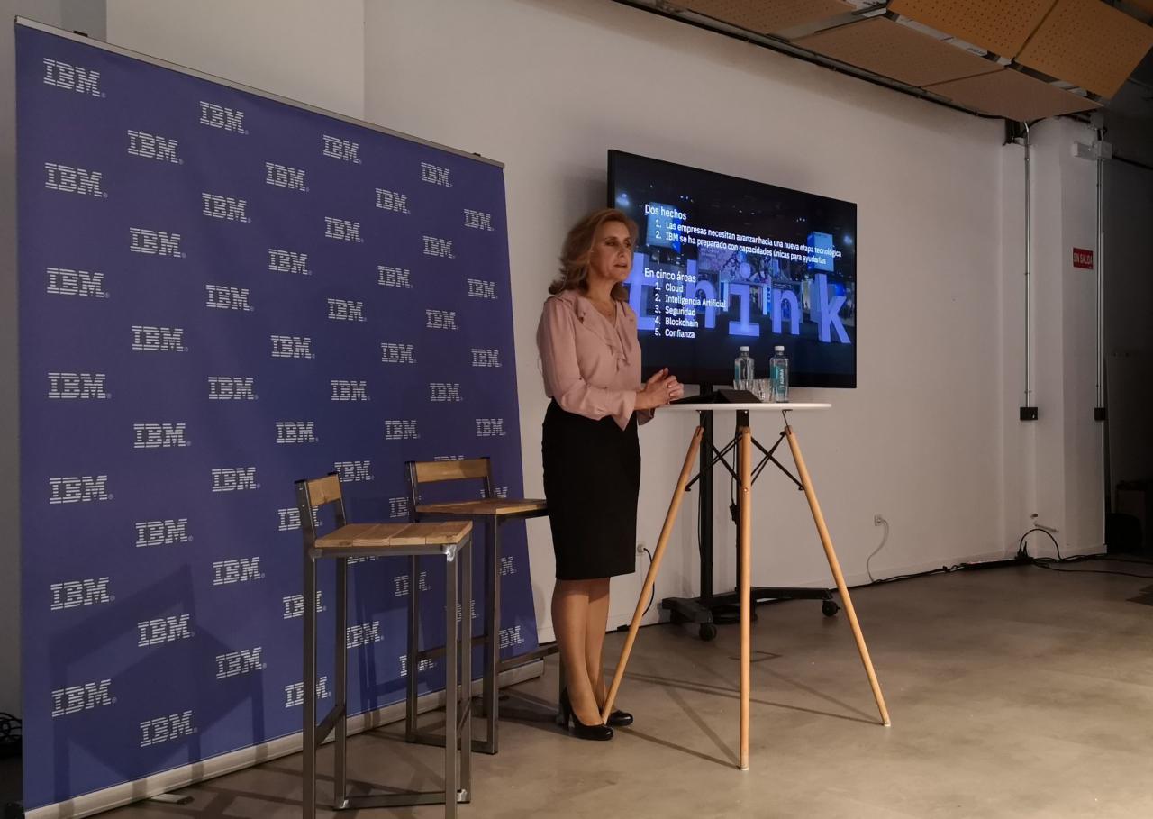 Marta Martínez, presidenta de IBM España, Portugal, Grecia e Israel