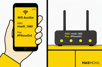 MásMóvil convierte el móvil en un WiFi de respaldo automático ante cortes de fibra