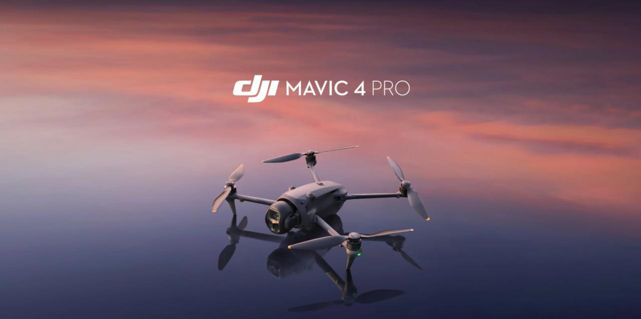 DJI lanza el Mavic 4 Pro, su nuevo dron con cámara triple y gimbal de 360 grados