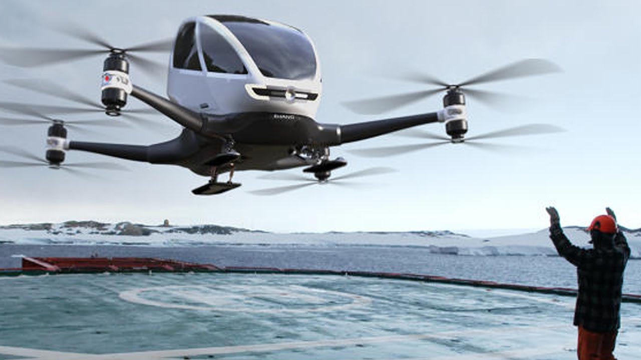 Dubai promete taxis drones para julio
