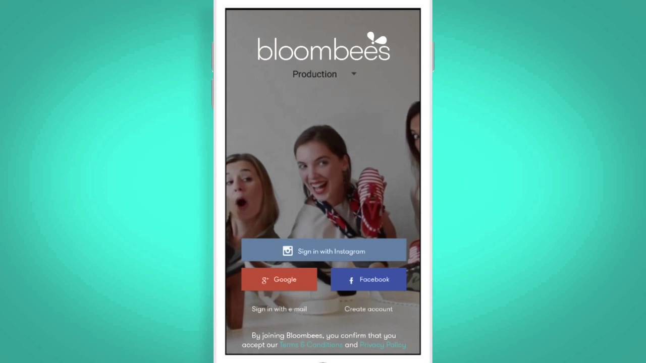 Instant Commerce con la app Bloombees