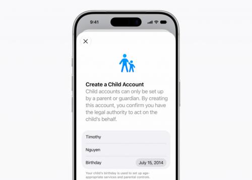 Apple convierte la Cuenta Infantil en el eje de la protección digital de los menores