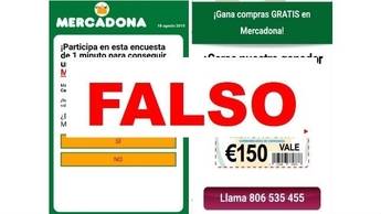 Cuidado con el timo de los vales de Mercadona en Whatsapp