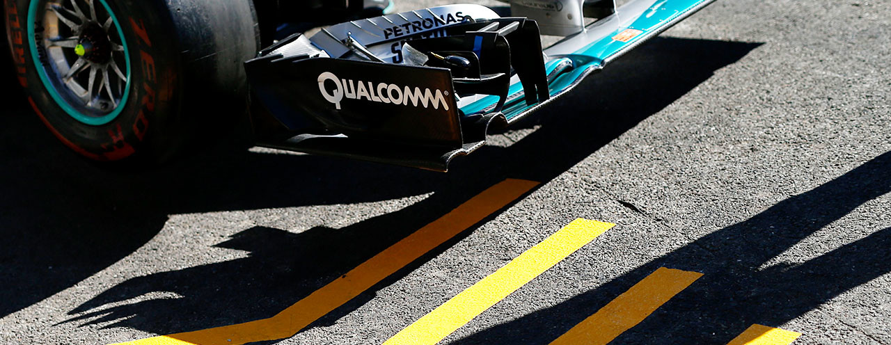 Qualcomm y la filial de Mercedes en Fórmula 1 trabajarán juntos en el desarrollo de comunicaciones inalámbricas de alta velocidad