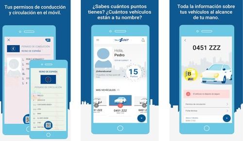 Así es la nueva aplicación oficial de la DGT