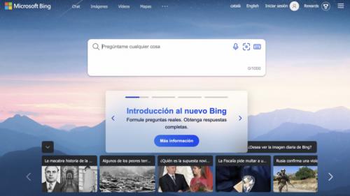 Microsoft reinventa su buscador Bing con la IA de OpenAI