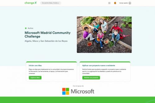 Microsoft lanza un fondo comunitario para proyectos sociales en Madrid