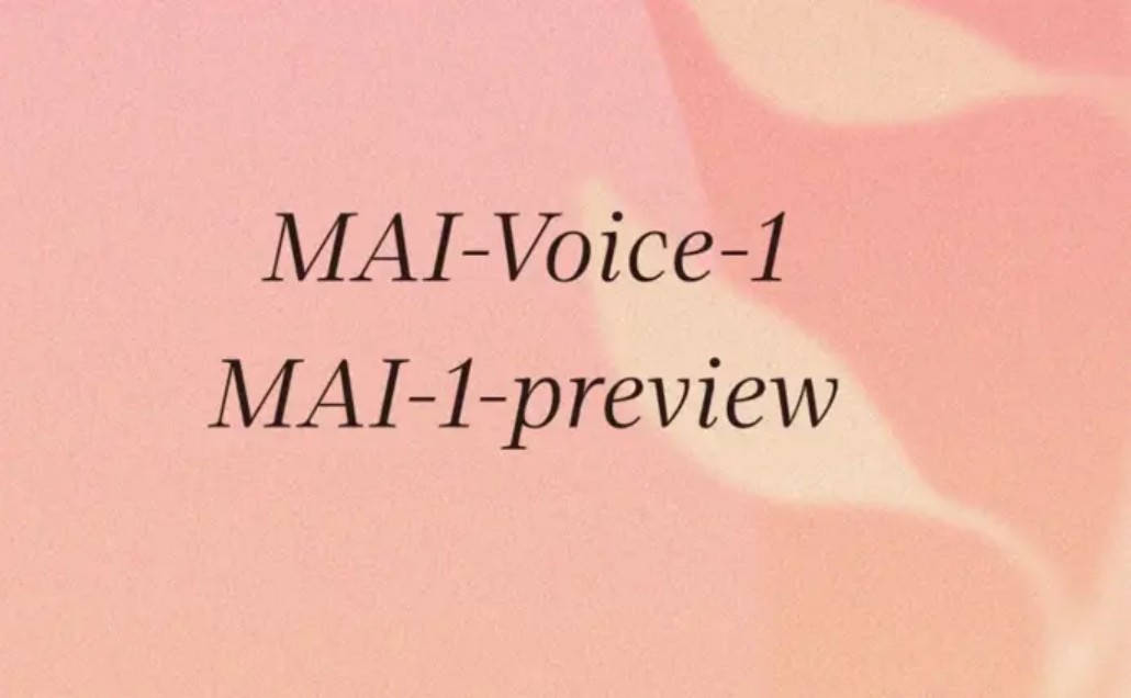 Microsoft enciende el motor de su propia IA con MAI-Voice-1 y MAI-1-preview