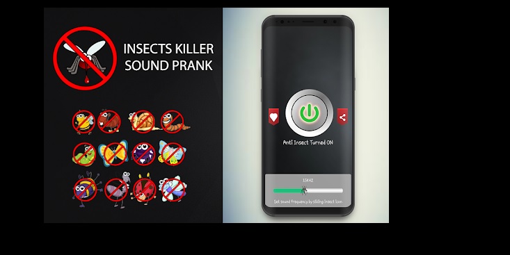 Insects Killer Sound Prank: una aplicación que mata cucarachas y repele a los mosquitos