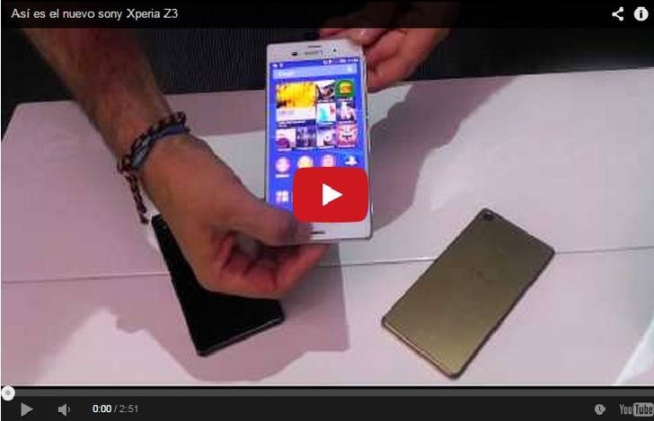 Sony Xperia Z3 os lo mostramos