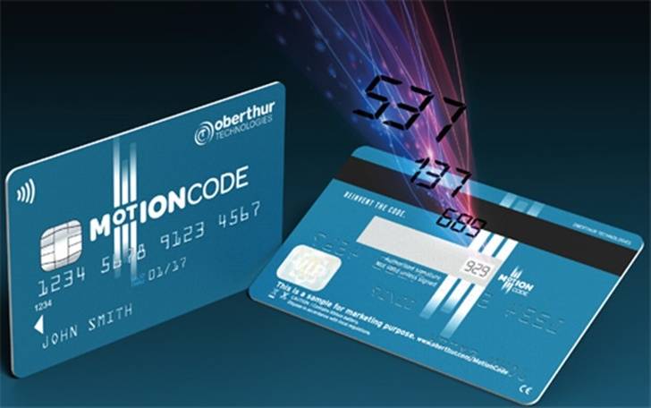MotionCode, la tarjeta bancaria antifraude