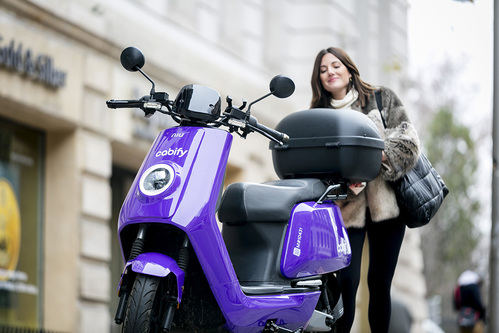 Las motos de Cabify llegan a Sevilla