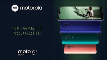 Motorola presenta su smartphone, moto g9 Play, lo nuevo de la marca