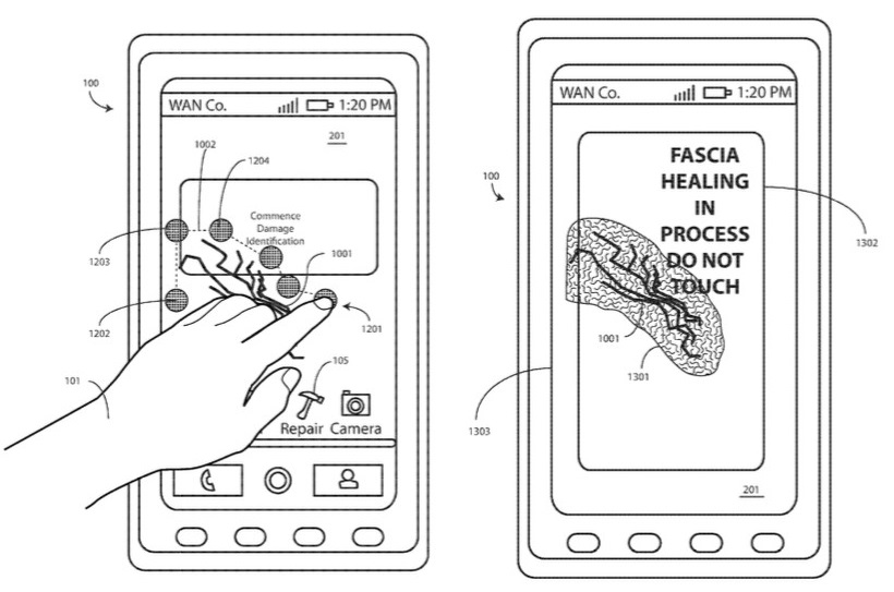 Motorola patenta un sistema para smartphones que auto-repara la pantalla
