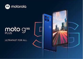 El nuevo moto g 5G plus de Motorola, lleva la conexión 5G a más usuarios que nunca