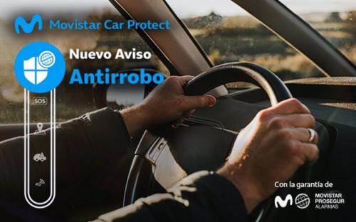 Movistar Car incorpora una solución que alerta de posibles robos del coche